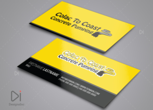 Business Card Design by Design Inc for Colac To Coast Concrete Pumping | Design: #12121859