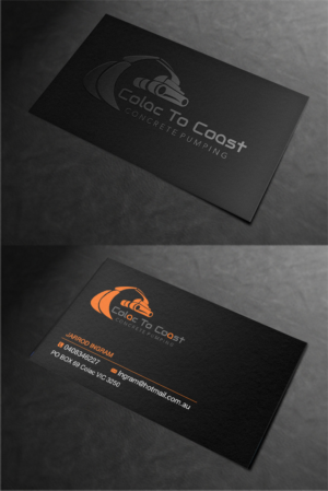 Business Card Design by Designs 2019 for Colac To Coast Concrete Pumping | Design: #12149836