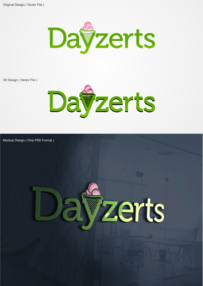 Diseño de Logo por Khalik para Dayzerts Pty Ltd | Diseño: #12061588