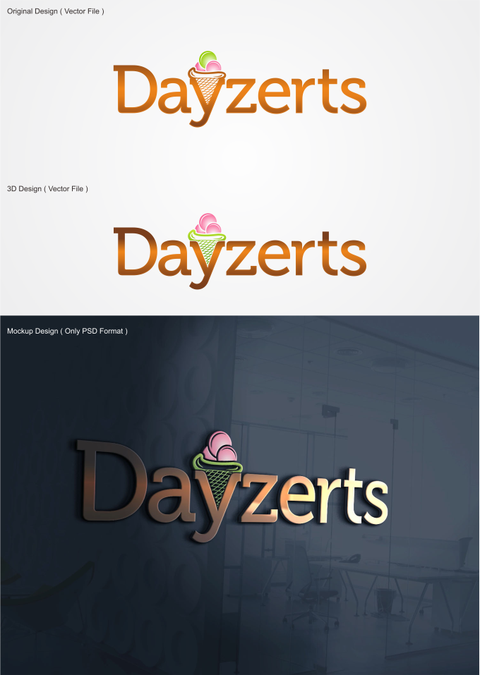 Diseño de Logo por Khalik para Dayzerts Pty Ltd | Diseño #12086137