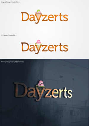 Diseño de Logo por Khalik para Dayzerts Pty Ltd | Diseño: #12103846