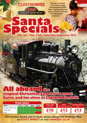 Poster Design by SpaceGoose for Cleethorpes Light Railway Ltd | Design: #12087423