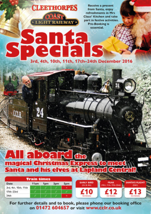 Poster Design by SpaceGoose for Cleethorpes Light Railway Ltd | Design: #12096404