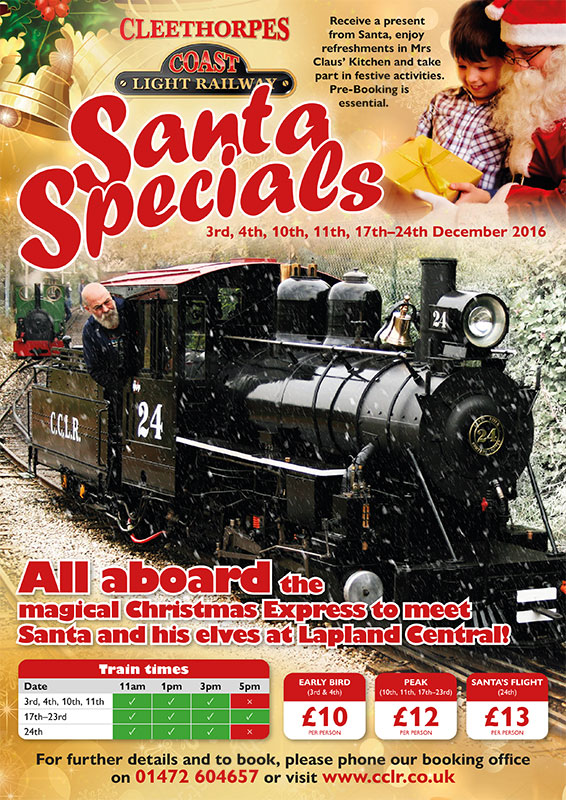 Diseño de Póster por SpaceGoose para Cleethorpes Light Railway Ltd | Diseño #12096517