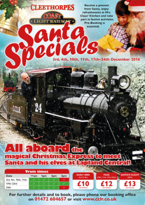 Poster Design by SpaceGoose for Cleethorpes Light Railway Ltd | Design: #12096519