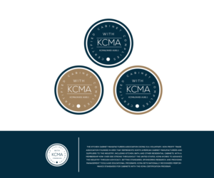 Certified Cabinet Complies with KCMA   ANSI/KCMA A161.1  | Logo Design by pixelgrapix