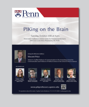 Flyer Design by alex989 for University of Pennsylvania | Design: #12060861