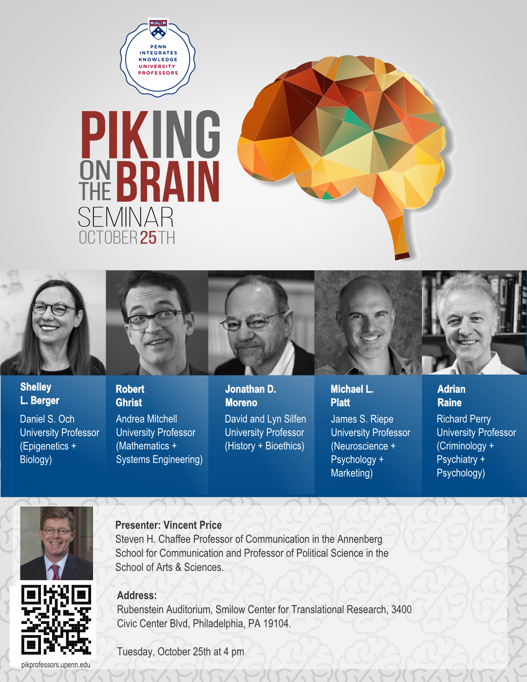 Flyer Design by Angel Ascanio for University of Pennsylvania | Design #12067428