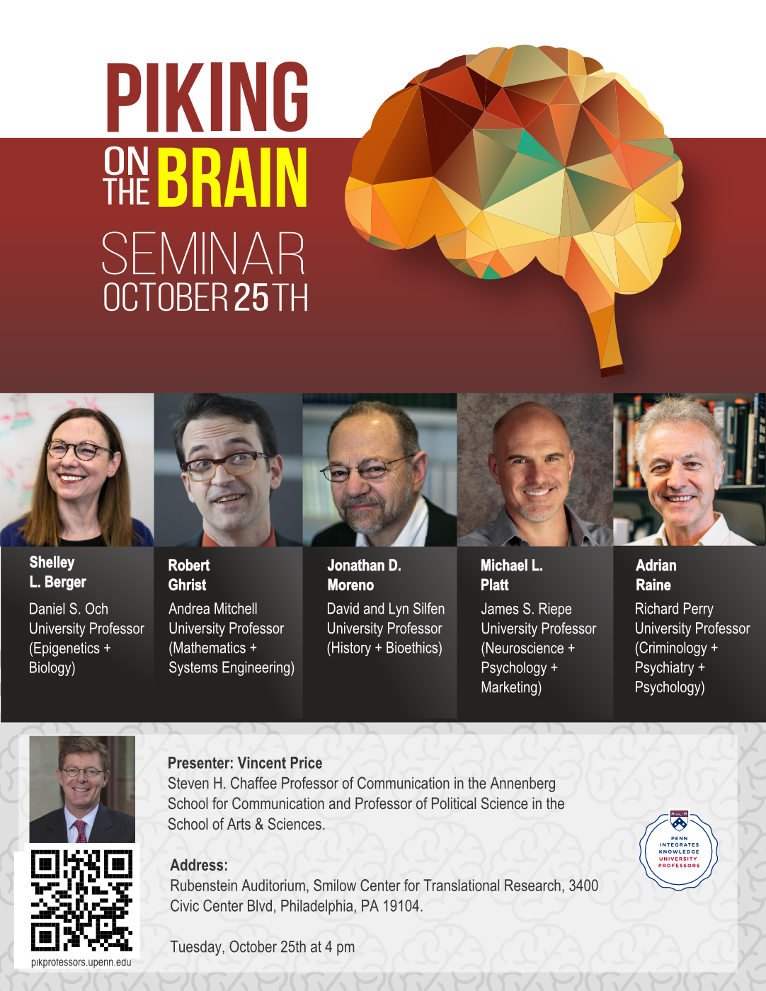Flyer Design by Angel Ascanio for University of Pennsylvania | Design #12067584