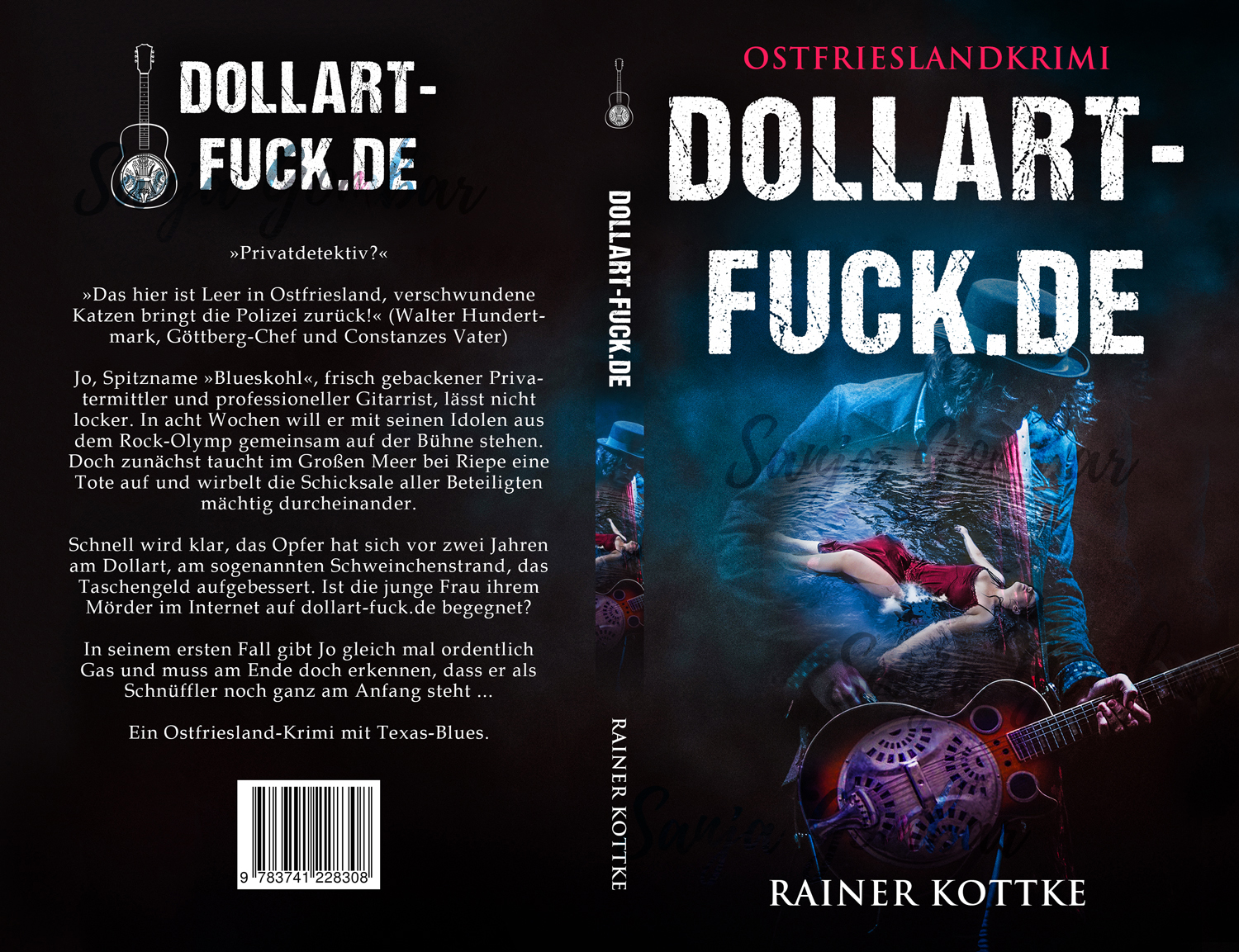 Book Cover Design by sanjagombar for Gitarrenspeicher Frisia Toene | Design #12081103