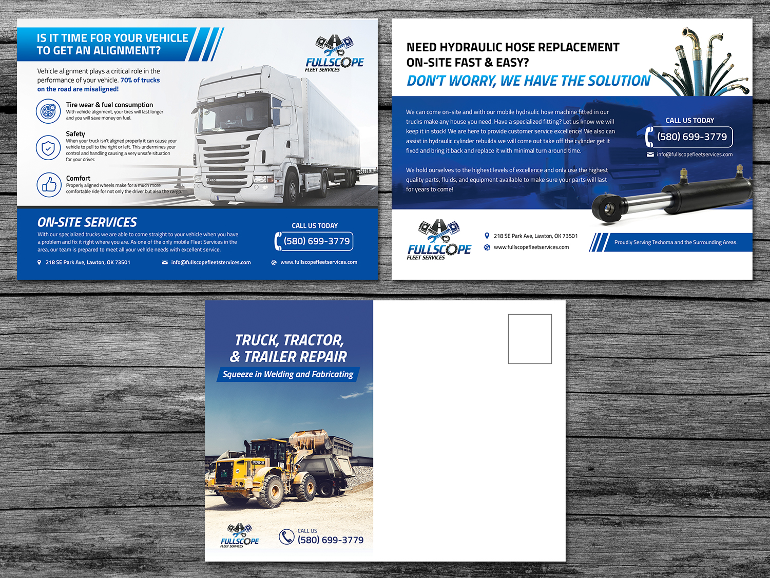 Flyer Design by sun_design for fullscope fleet services | Design #12133867