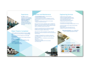 Brochure Design by PatiPawlik for Precision Refrigeration | Design: #12095561