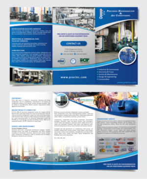 Brochure Design by alex989 for Precision Refrigeration | Design: #12186217
