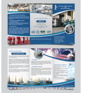 Brochure Design by alex989 for Precision Refrigeration | Design: #12280844