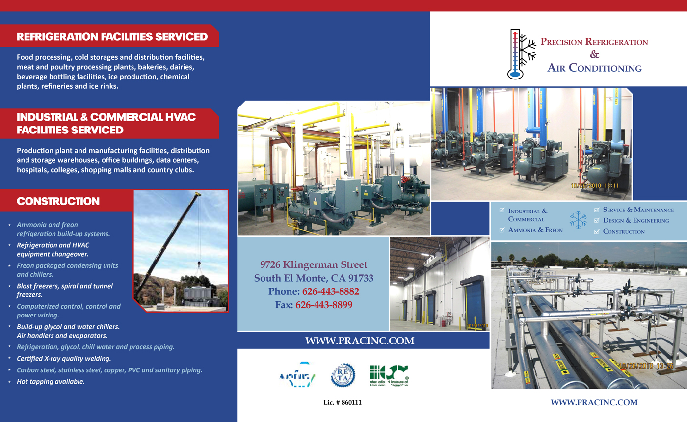 Design de Brochure par UrbainFX pour Precision Refrigeration | Design #12211014