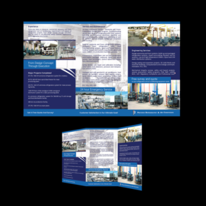 Brochure Design by M K G for Precision Refrigeration | Design: #12224243