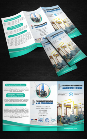 Broschüren-Design von SD WEBCREATION für Precision Refrigeration | Design #12145859
