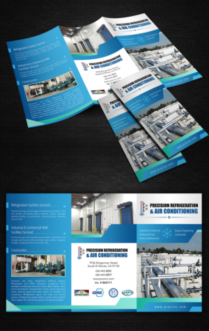 Brochure Design by SAI DESIGNS for Precision Refrigeration | Design: #12161966