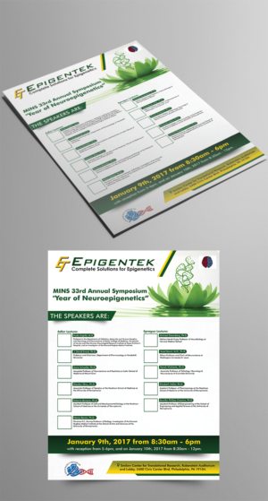 Flyer Design by ecorokerz for University of Pennsylvania | Design #12471785