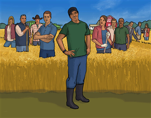 Design Illustration par Anna pour ce projet | Design : #2412775