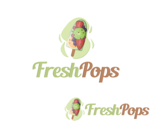 Logo Design by Nair Nascimento for Fresh Pops | Design: #12146805