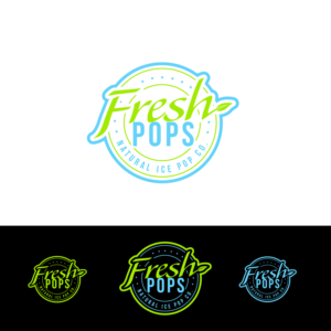 Logo Design by Dreams.MELO for Fresh Pops | Design #12155187