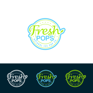 Logo Design by Dreams.MELO for Fresh Pops | Design: #12156206