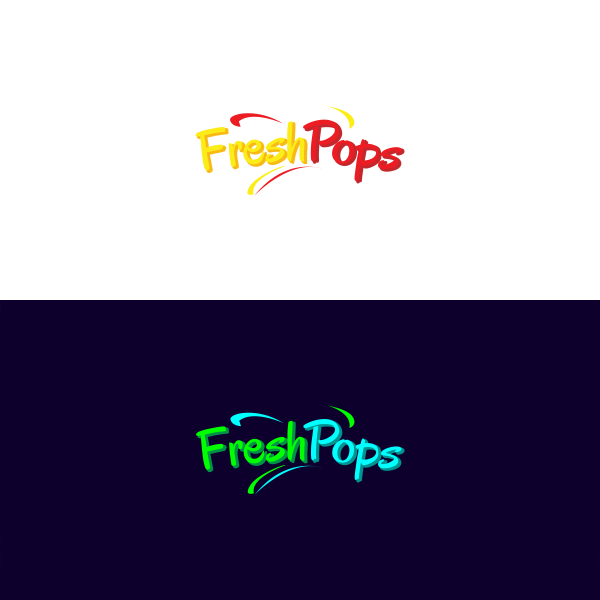 Logo Design by jemstech for Fresh Pops | Design #12119596