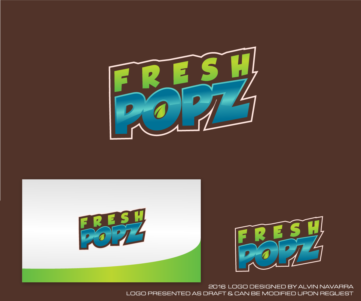 Diseño de Logo por alvinnavarra para Fresh Pops | Diseño #12139854