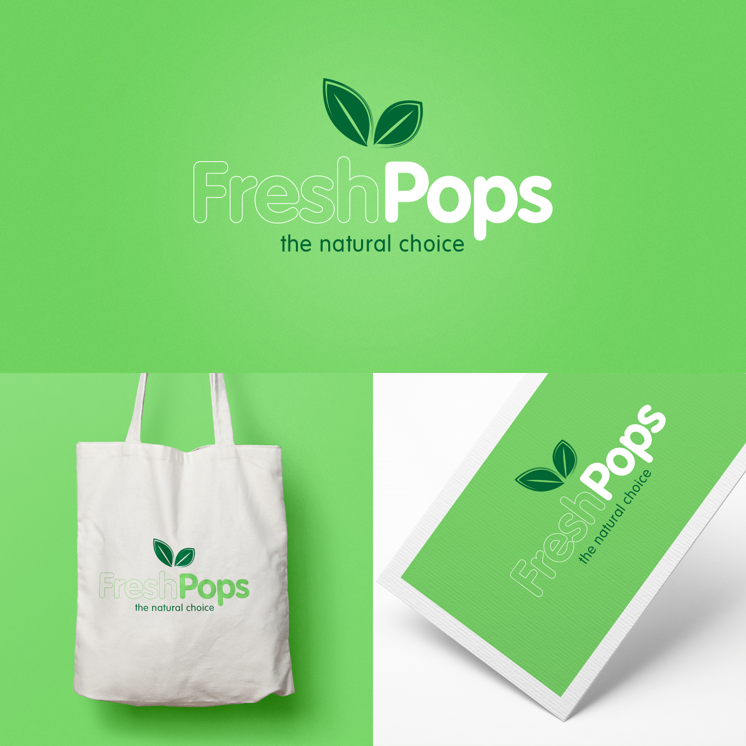 Logo Design by seansimmondsuk for Fresh Pops | Design #12116731
