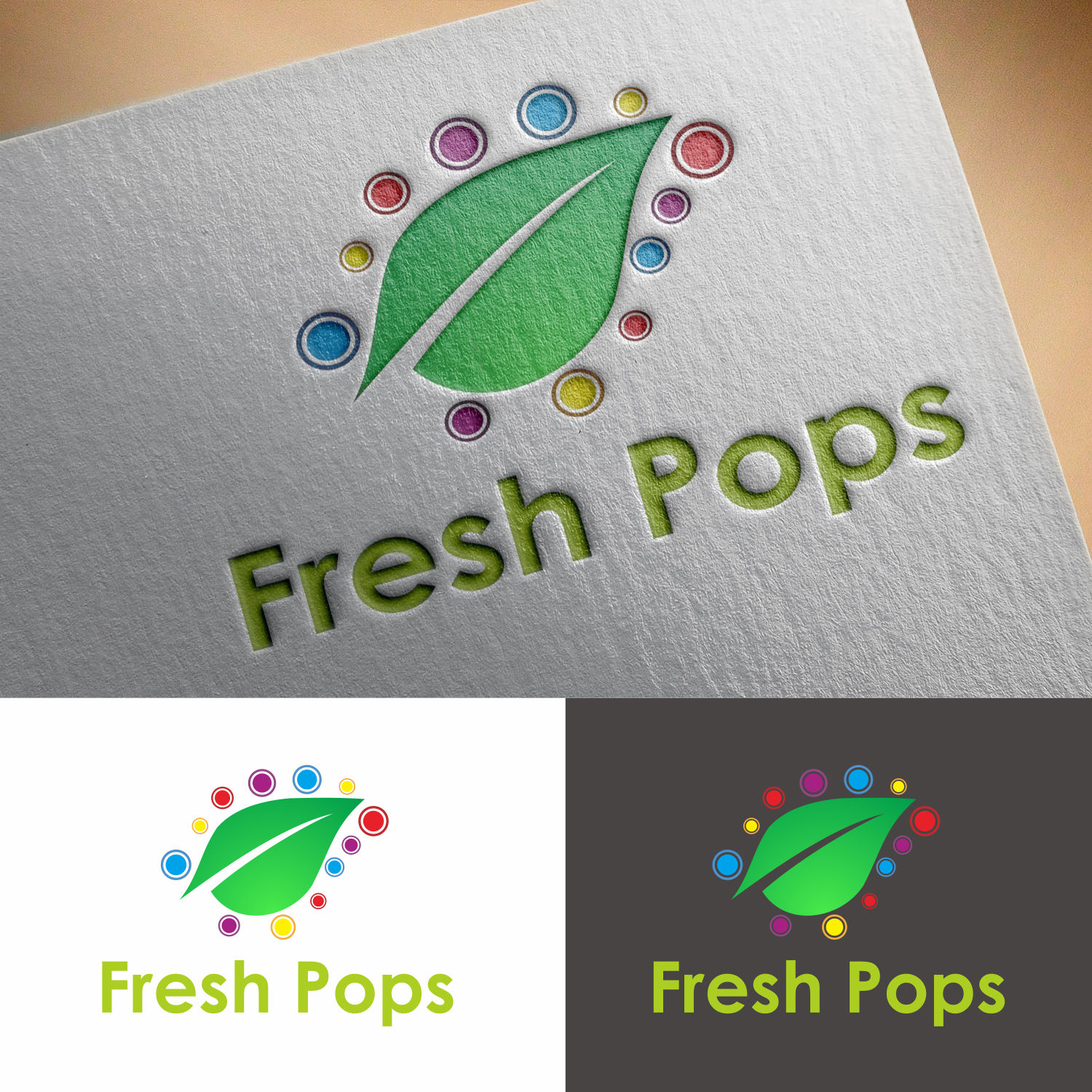 Logo Design by FandySalim for Fresh Pops | Design #12128917