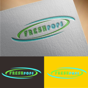 Logo Design by FandySalim for Fresh Pops | Design: #12164923