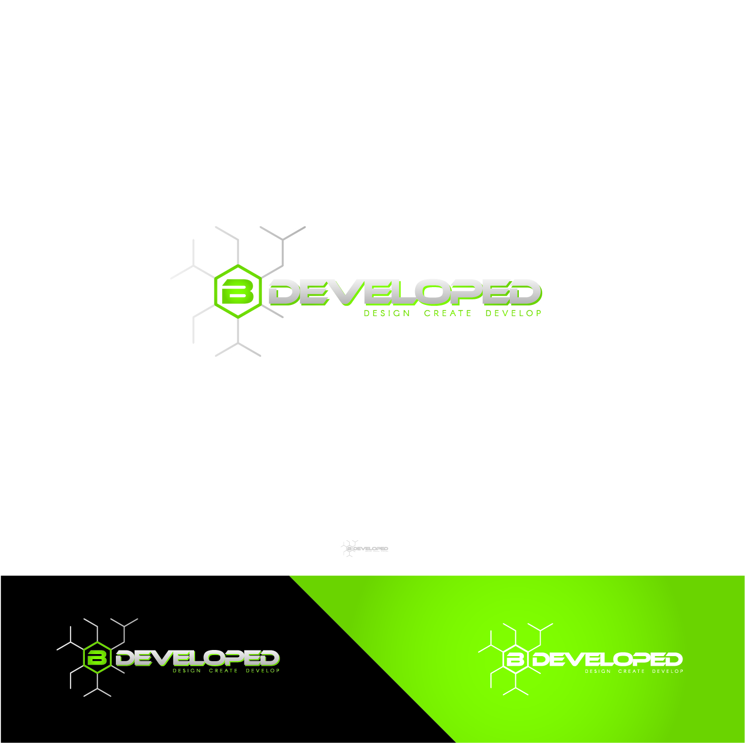 Logo Design by abc. for B Developed | Design #12077610