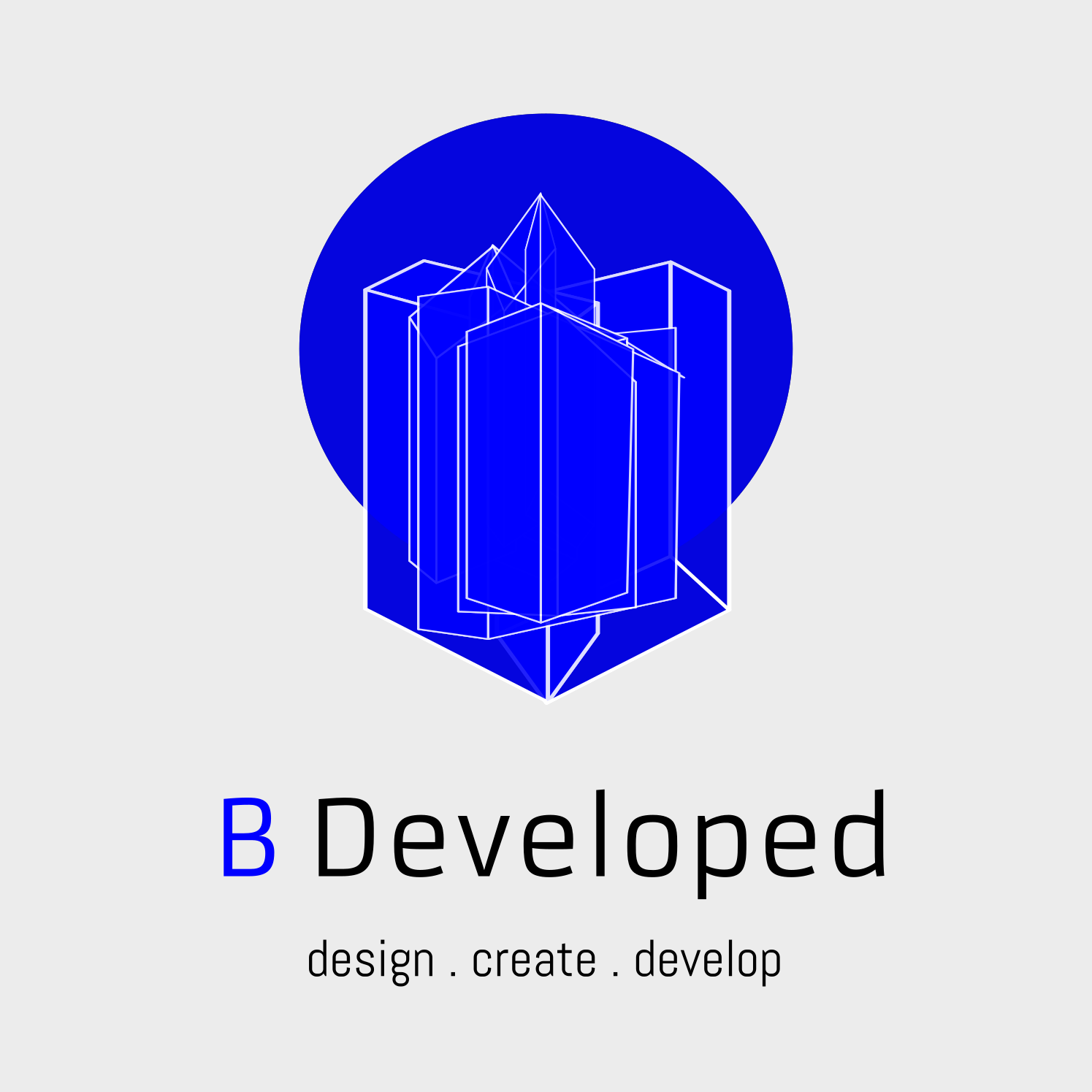 Logo Design by Gabrielle Imagination for B Developed | Design #12091344