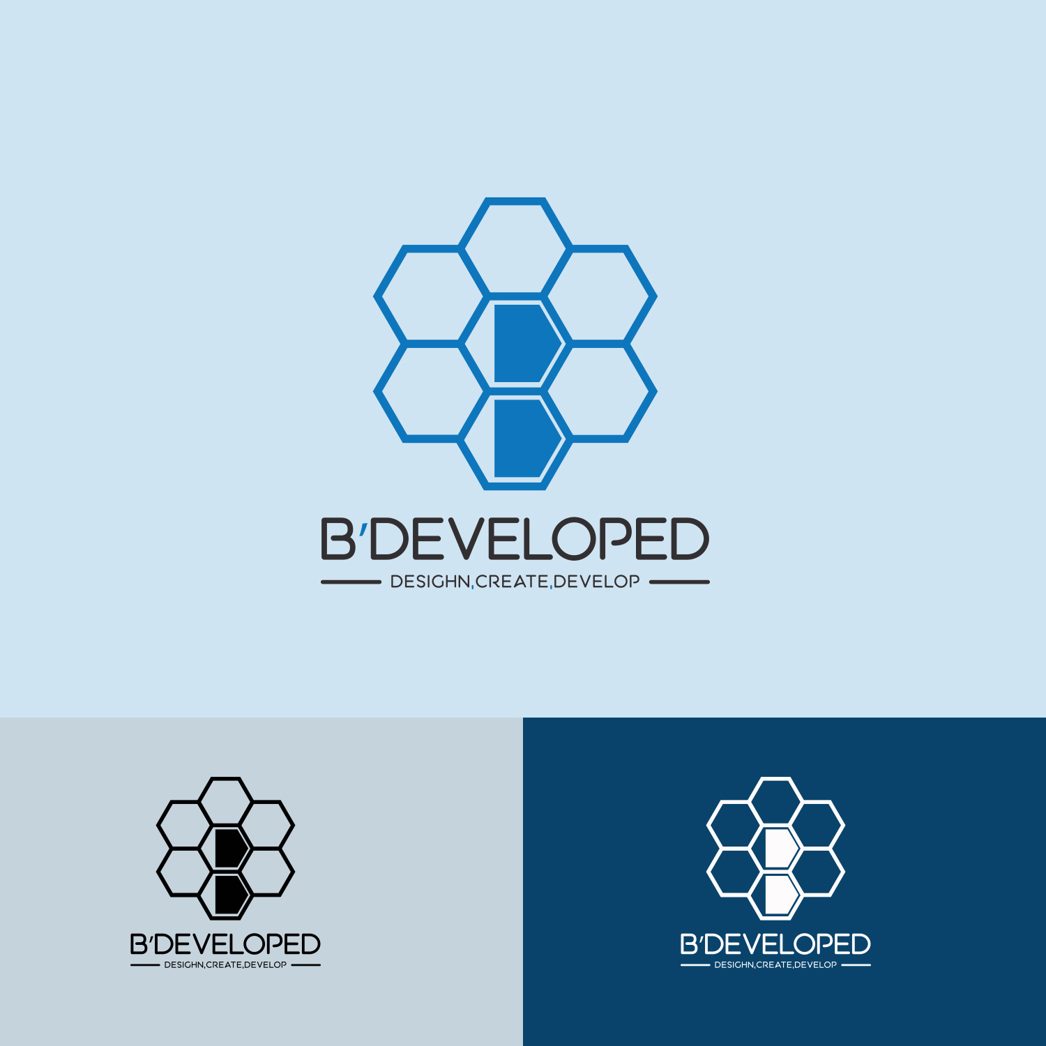Logo Design by rafchanjani56 for B Developed | Design #12155744