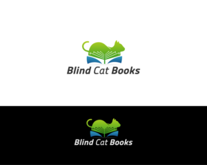 Logo-Design von amiled02 für Blind Cat Books | Design #12190163