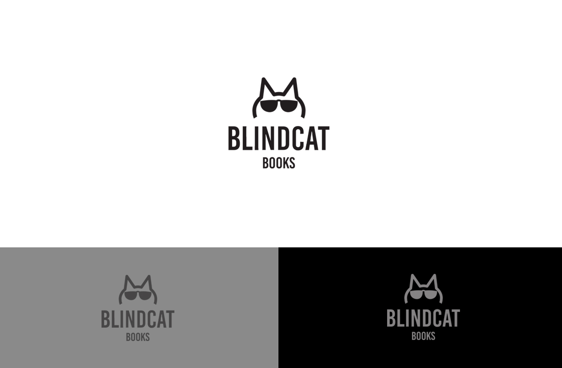Logo Design by GLDesigns for Blind Cat Books | Design #12081376