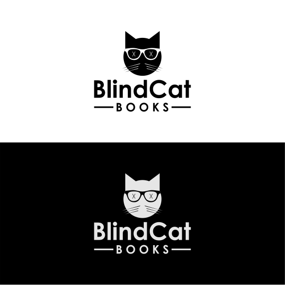 Logo Design by pringlebermudez23 for Blind Cat Books | Design #12239424