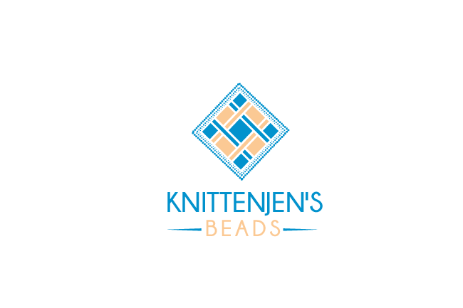 Logo Design by Turn Digital for KnittenJen's Beads | Design #12141638