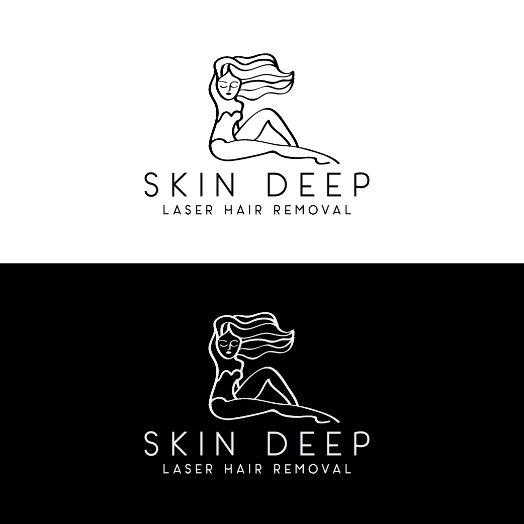Logo Design by Irina Makedonska for Skin Deep Laser Hair Removal | Design #12071057