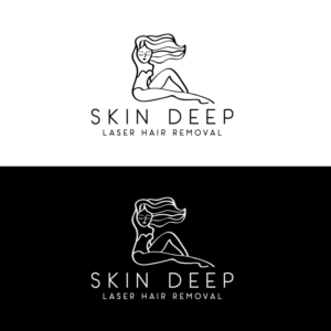 Skin Deep Laser Hair Removal | Logo Design by Irina Makedonska