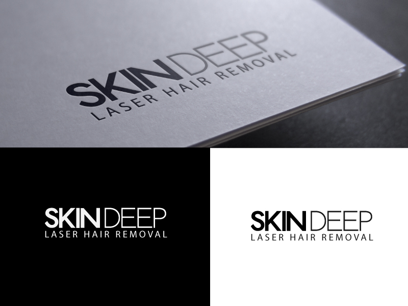 Logo Design by amboge for Skin Deep Laser Hair Removal | Design #12135152