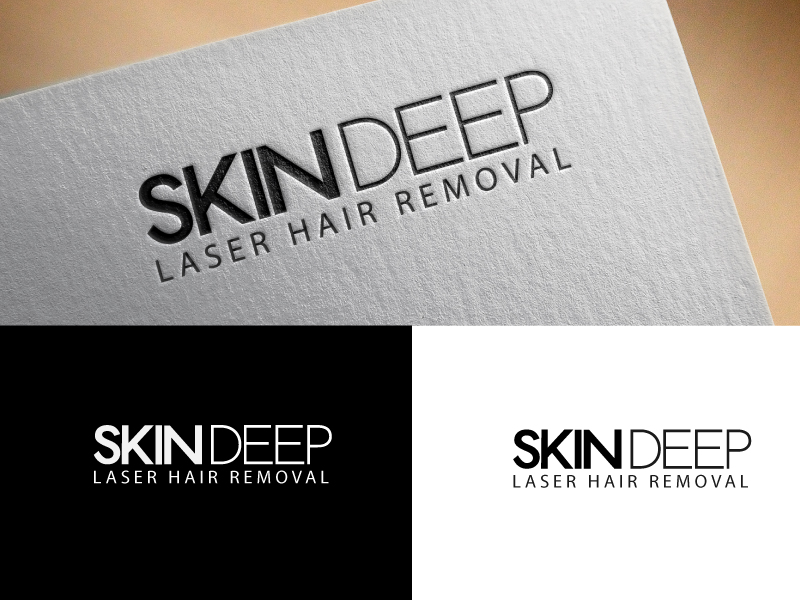 Logo Design by amboge for Skin Deep Laser Hair Removal | Design: #12149513
