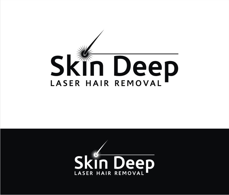 Logo Design by creative.bugs for Skin Deep Laser Hair Removal | Design #12071985