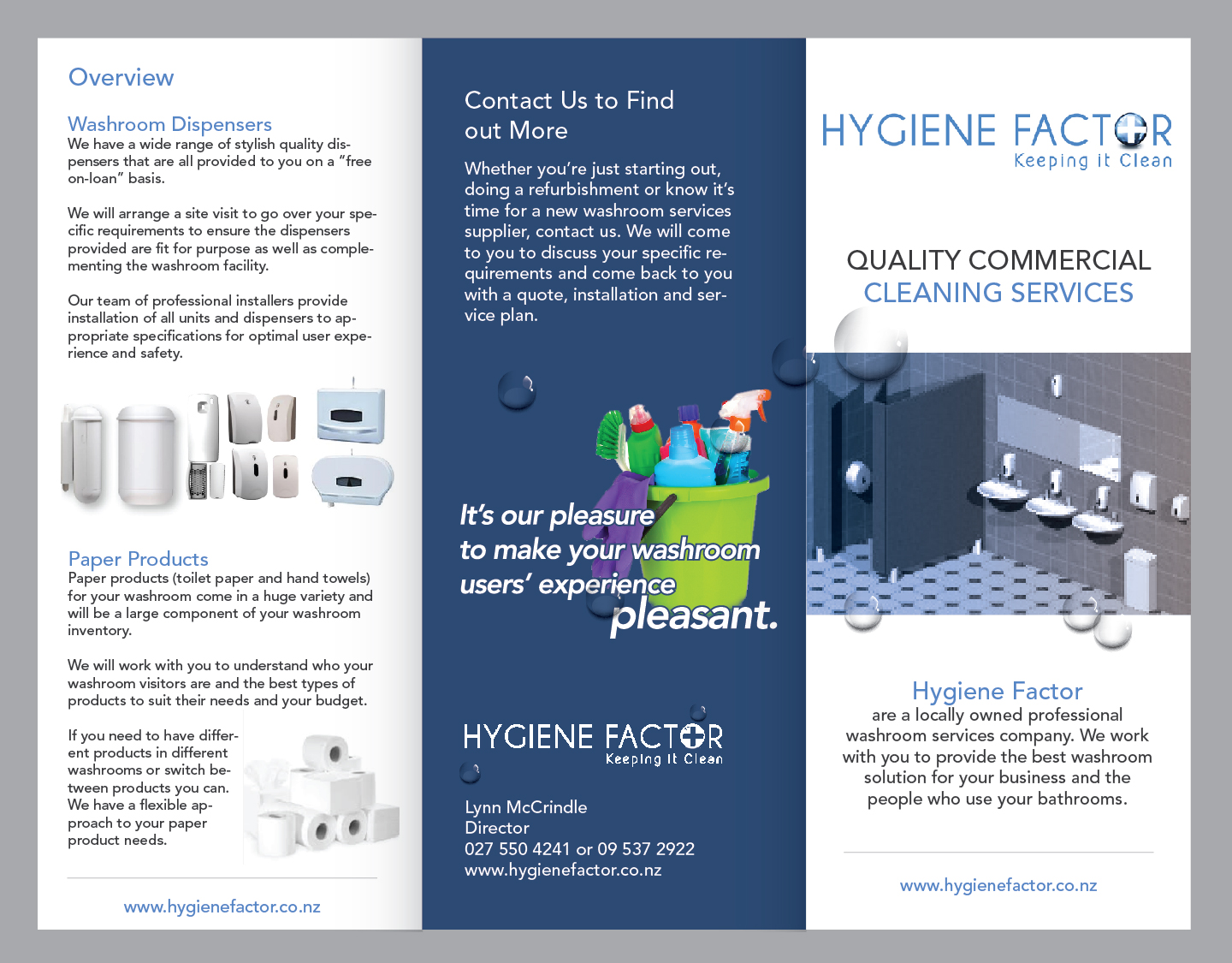 Flyer Design by Achiver for Hygiene Factor | Design #12304667