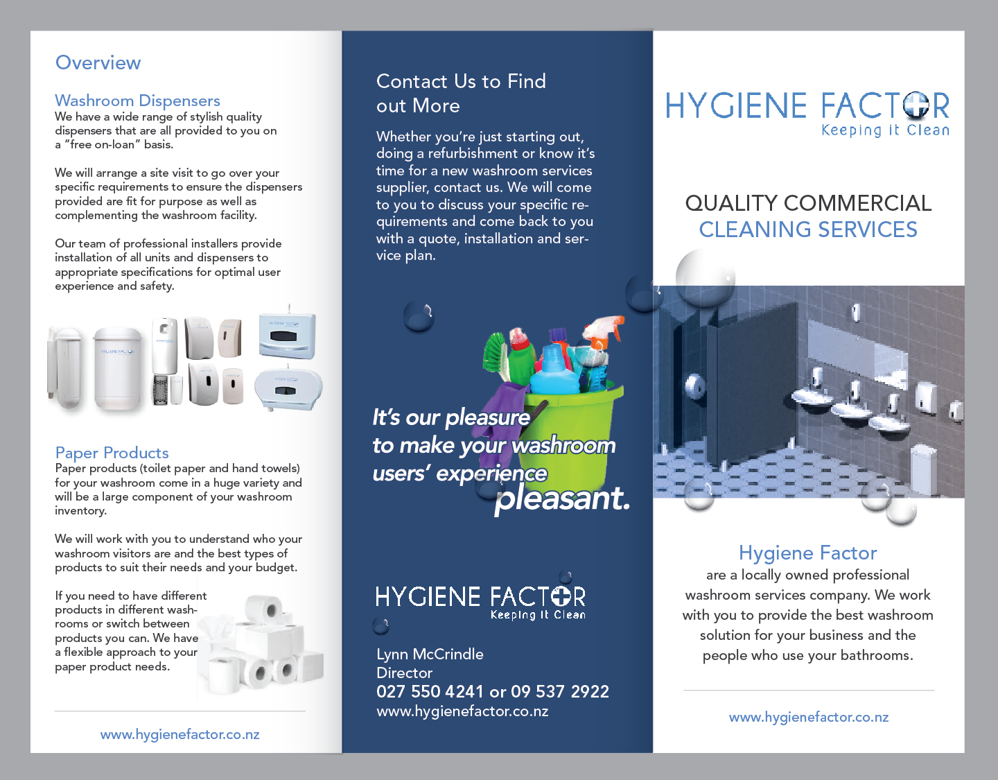 Flyer Design by Achiver for Hygiene Factor | Design #12360421