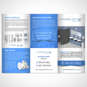 Flyer Design by creative.bugs for Hygiene Factor | Design: #12395802