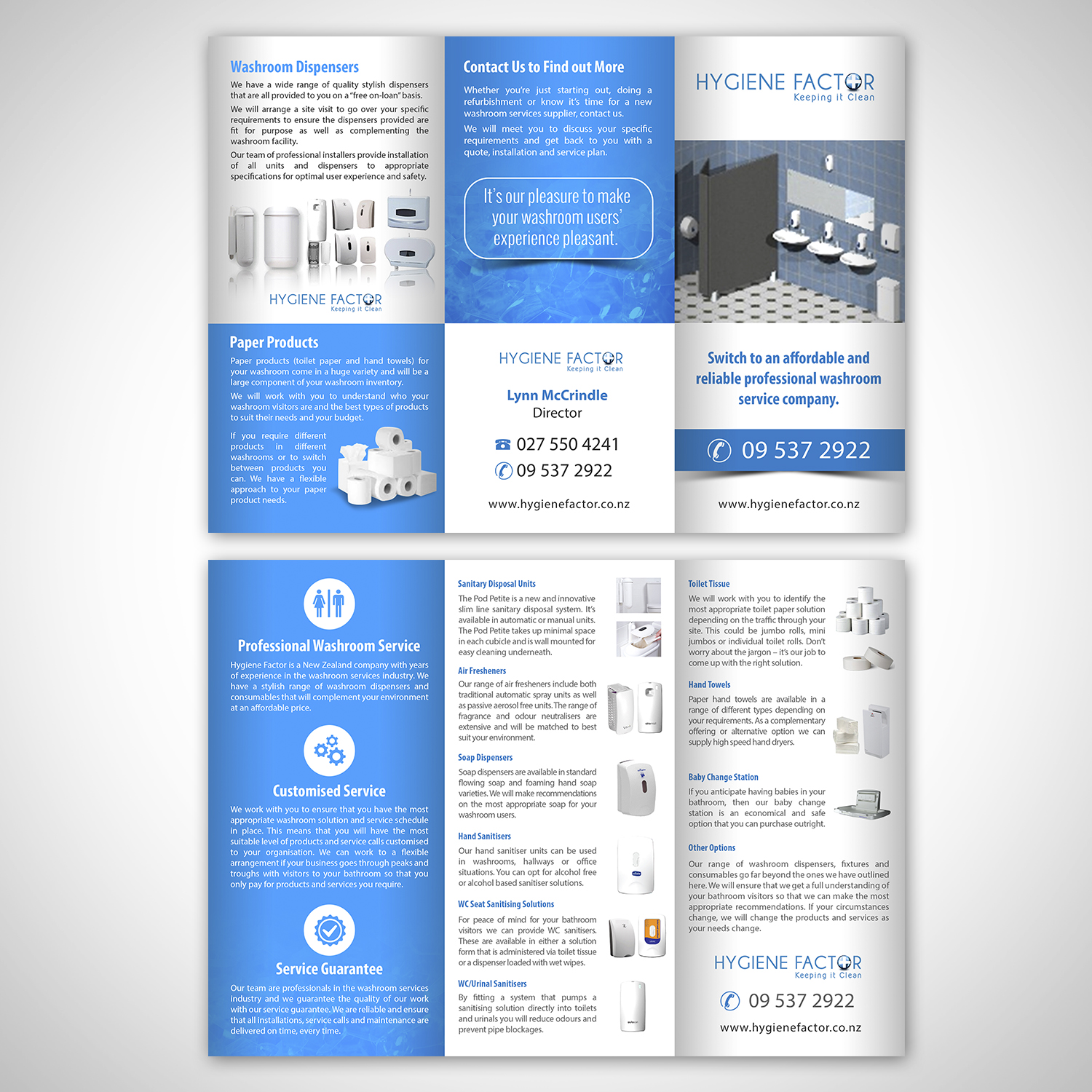 Flyer Design by creative.bugs for Hygiene Factor | Design #12493206
