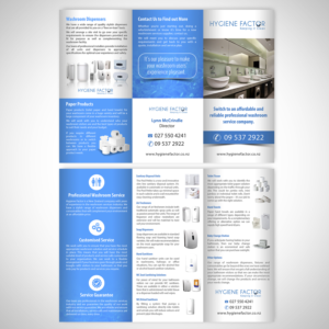 Flyer Design by creative.bugs for Hygiene Factor | Design: #12735439