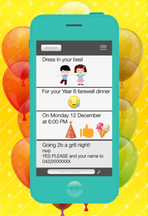 Invitation Design by Venus L. Penaflor